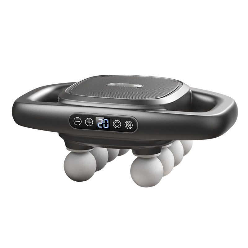 🔥Weihnachtsverkauf – bis zu 50 % Rabatt🎅Multifunktionale, automatische Massagepistole mit 12 Köpfen