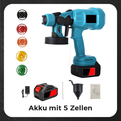 🔥🔥45 % Rabatt + Gratisversand! 💥 🎨 Kabelloses elektrisches Farbspritzgerät – Schnell, sauber und effizient