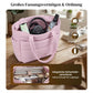 💜Begrenzter Verkauf 50 % RABATT 👜Wasserdichte Luftpolstertasche für Damen, 20 l, flauschige Tragetasche, gesteppte Laptop-Schulterhandtasche