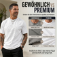👕🔥 Herren-T-Shirt – strukturierter Aufdruck, reine Baumwolle, lockere Passform. 50% RABATT!