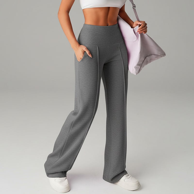 👖 60% RABATT! 💃 Damen Straight-Leg-Hose – Hoher Bund, Bequemer Stretchstoff & Vielseitige Farbauswahl ✨