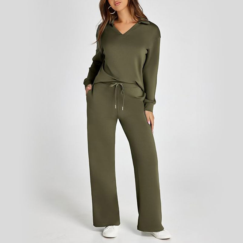 🎁Heißer Verkauf 50 % RABATT⏳Damen 2-teilige Sets Outfits Lässige Langarm-Sweatshirtsets