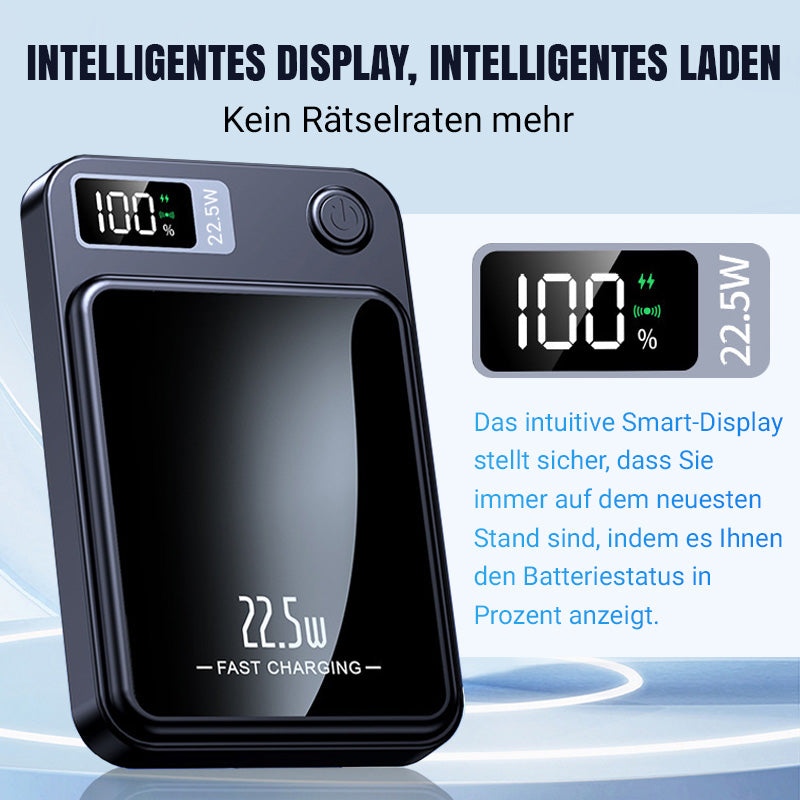 🎁Solange der Vorrat reicht 🔋Tragbare magnetische drahtlose Power Bank