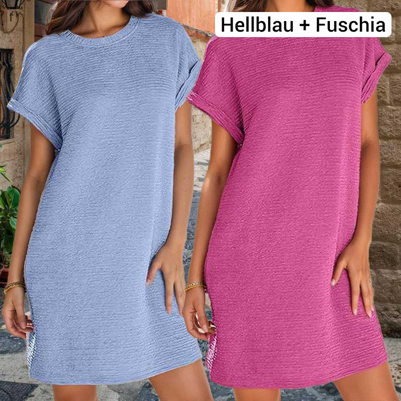 🔥Neu 2026 🔥 💞Lässiges Damenkleid mit Taschen