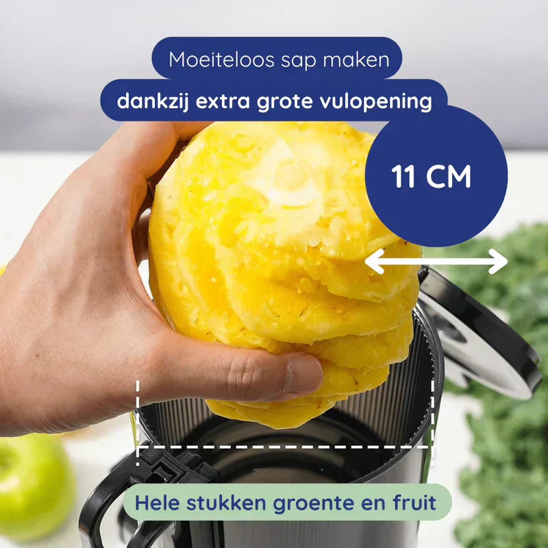 🍎Elektrischer Haushaltsentsafter🍊｜Großer Einfülltrichter, KEIN VORSCHNEIDEN nötig! Vollautomatisch & multifunktional für Obst & Gemüse
