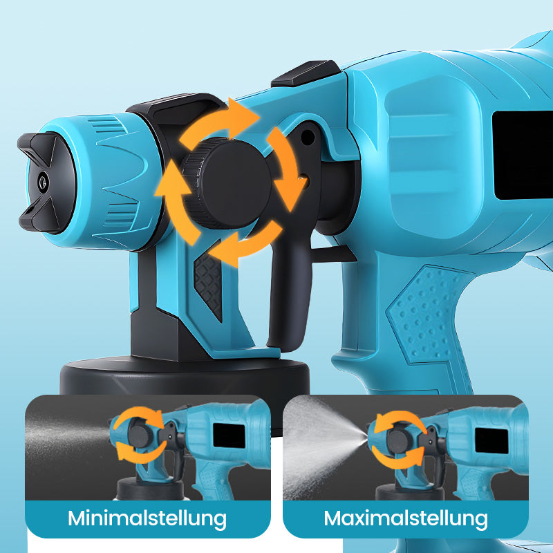 🔥🔥45 % Rabatt + Gratisversand! 💥 🎨 Kabelloses elektrisches Farbspritzgerät – Schnell, sauber und effizient
