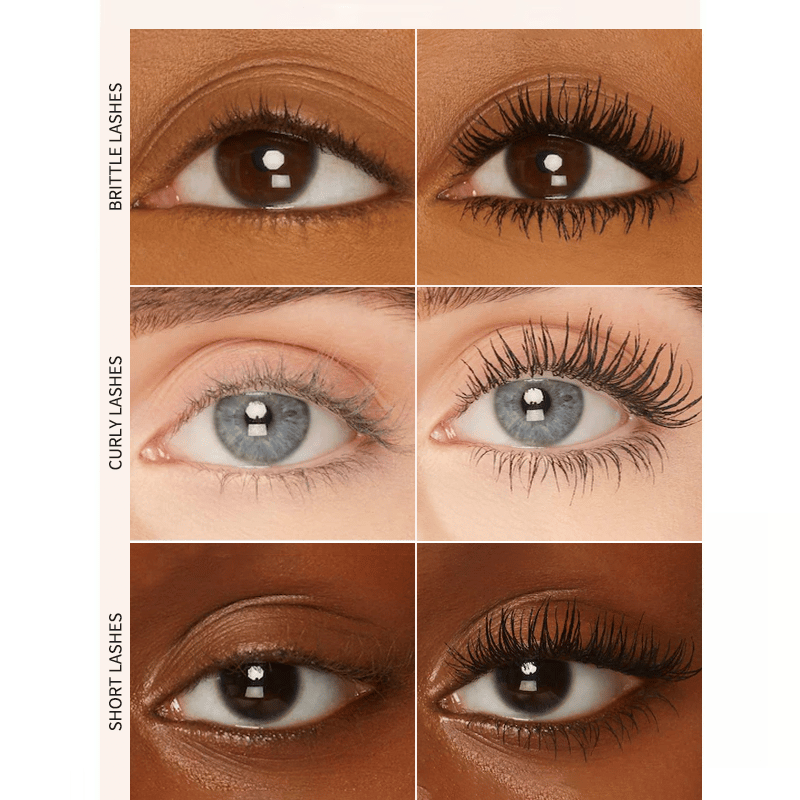 🥳 Kauf 1, erhalte 1 gratis! Duo aus schwarzer und brauner Volumen-Mascara für ein perfektes Wimpern-Make-up