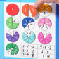 🧩 50% RABATT! 🎨 Magnetisches Bruchpuzzle für Kinder – Fördert Feinmotorik, Buntes Design & Sicheres Spielen ✨