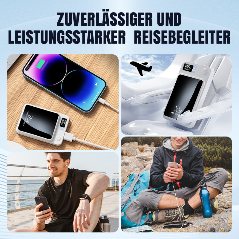 🎁Solange der Vorrat reicht 🔋Tragbare magnetische drahtlose Power Bank