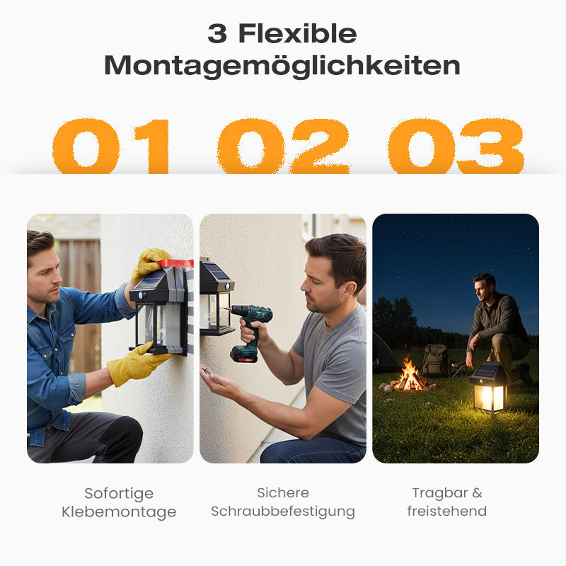 🐺✨ 2 kaufen, 1 gratis! Bewegungs-Sensor Solar-Wandleuchte in Wolfram-Design – automatisch, wetterfest & energieautark. Perfekte Sicherheitsbeleuchtung für Garten und Eingang. 🌞🔋