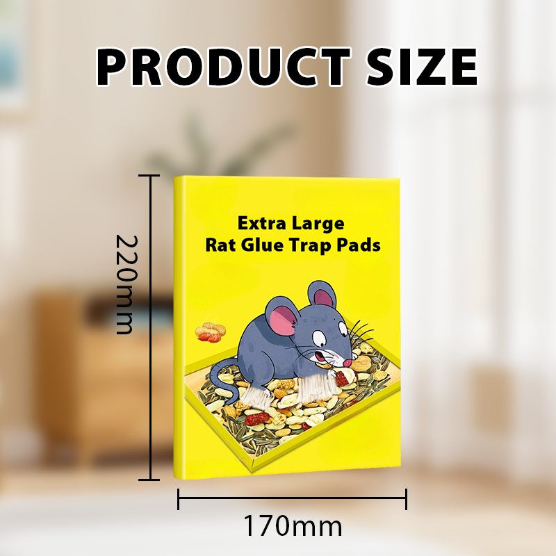 🔥Zeitlich begrenztes Angebot - Extra große Rattenkleber-Fallen-Pads