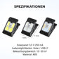 Solar-Clip-Leuchte mit Bewegungssensor. Perfekt für Garten, Balkon & Terrasse!