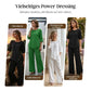 🌸Große Preisreduzierung🌸 Asymmetrisches Top mit weiter Hose – Zweiteiliges Damen-Outfit für Beruf und Freizeit