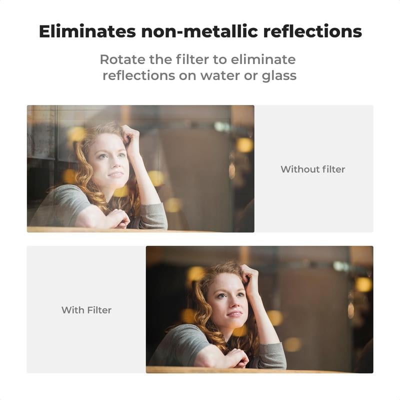 📱🔥 Your Phone Deserves a Pro Lens – 50% OFF! ✨ 52mm Clip-on CPL Telefon Kamera Objektiv Filter Kit