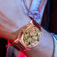 💥Heißer Verkauf 50 % Rabatt⌚Business-Mode-Analoguhr mit rundem Zifferblatt und Lederarmband