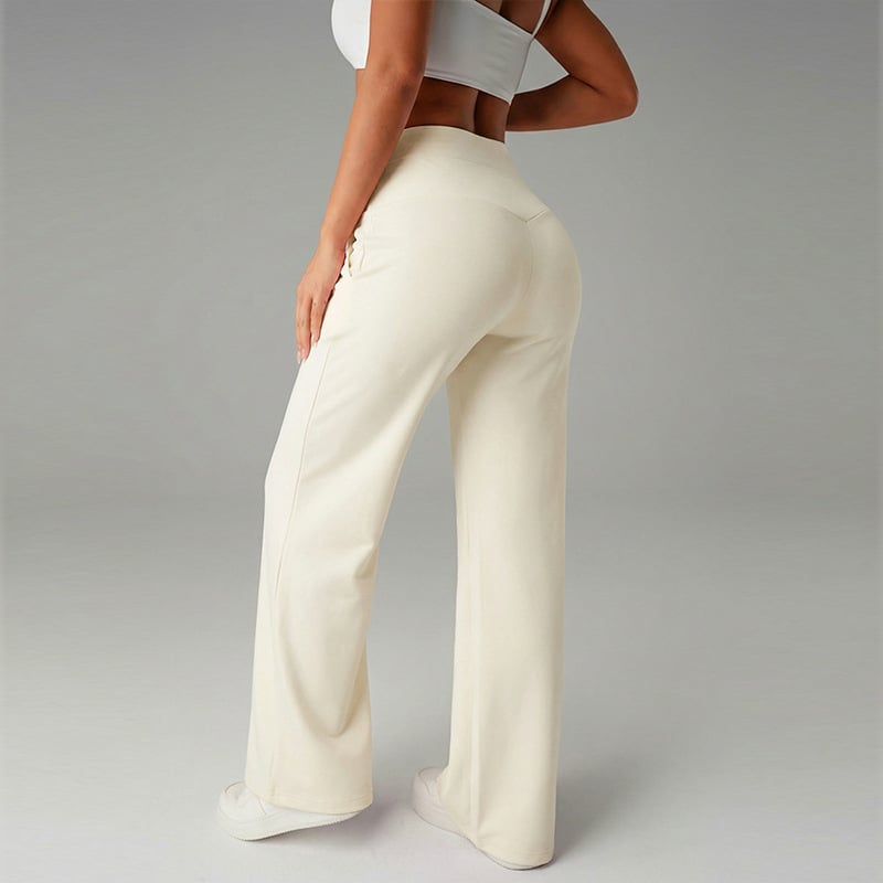 👖 60% RABATT! 💃 Damen Straight-Leg-Hose – Hoher Bund, Bequemer Stretchstoff & Vielseitige Farbauswahl ✨