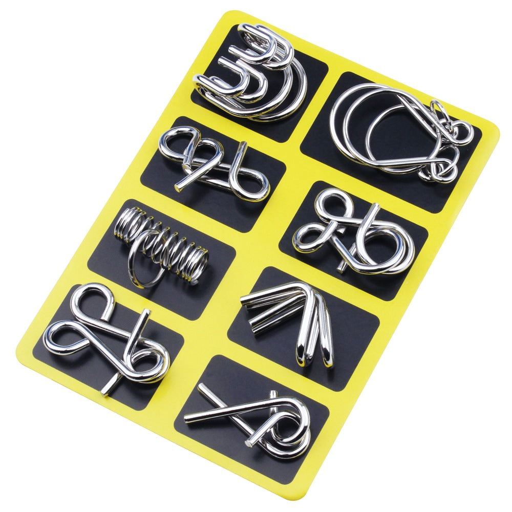 🧠 Zeitlich begrenztes Angebot: 50% RABATT!!!🧠🔠 Metall-Montessori-Denkspiel