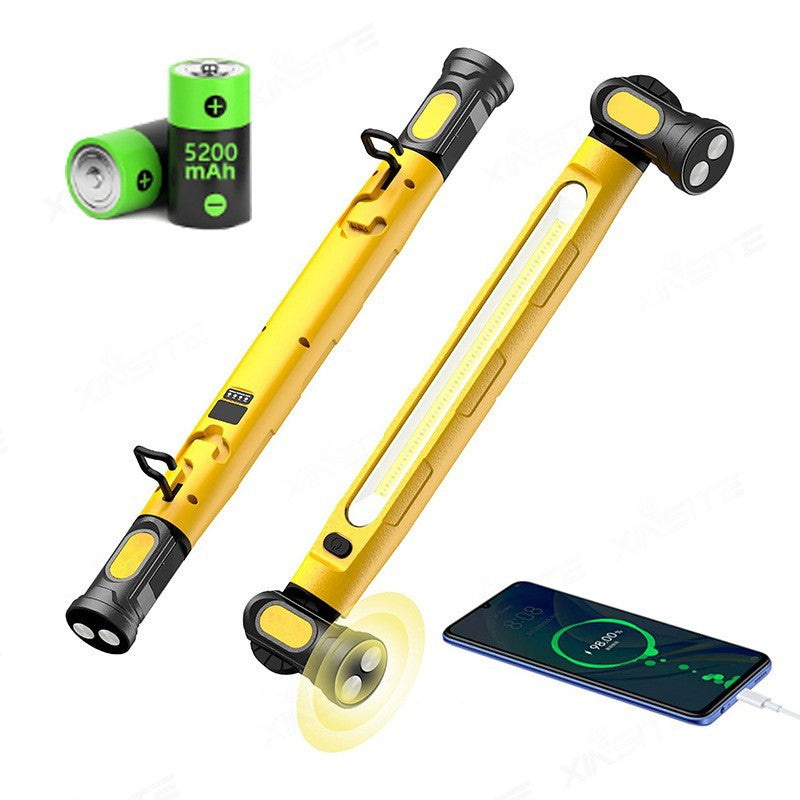 💡🔧 50% RABATT! LED-Arbeitsleuchte 3000LM mit Magnetfuß & Aufhängehaken – 5200mAh Akku – Perfekt für Werkstatt, Garage oder Auto 🔋