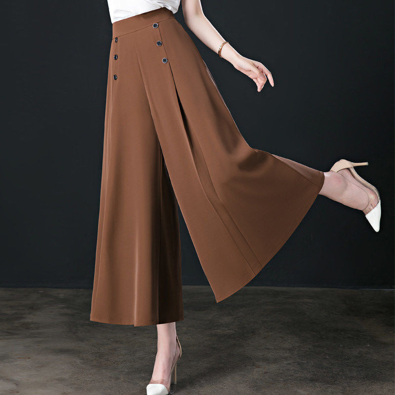 👖 60% RABATT JETZT ! 🔥 Falten-Weitbeinhosen – Schmeichelhafte Silhouette, Bequemer Tragekomfort & Vielseitiger Stil 💃