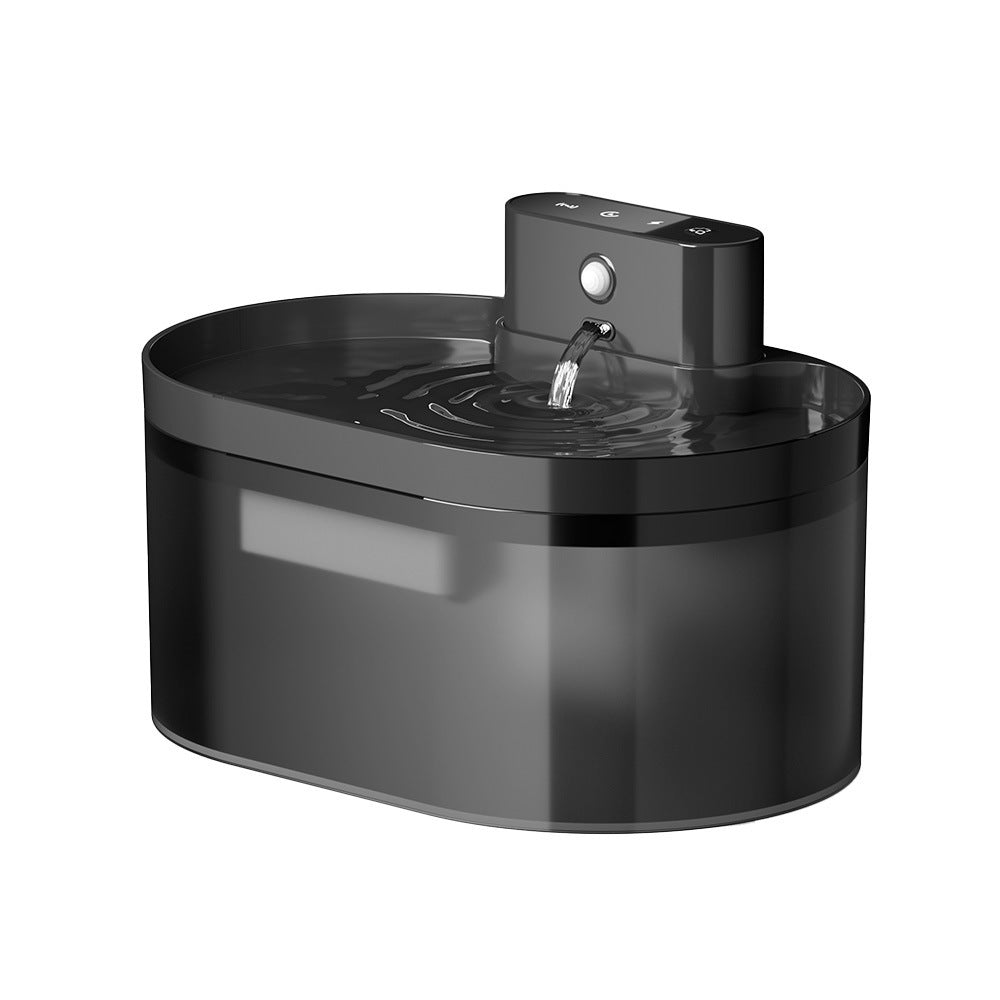 🎁Automatischer Katzenbrunnen 2,2 L batteriebetriebener Trinkbrunnen für Haustiere mit Bewegungssensor, kabelloses, geräuschloses Design für Hunde und Katzen #TOP-AUSWAHL