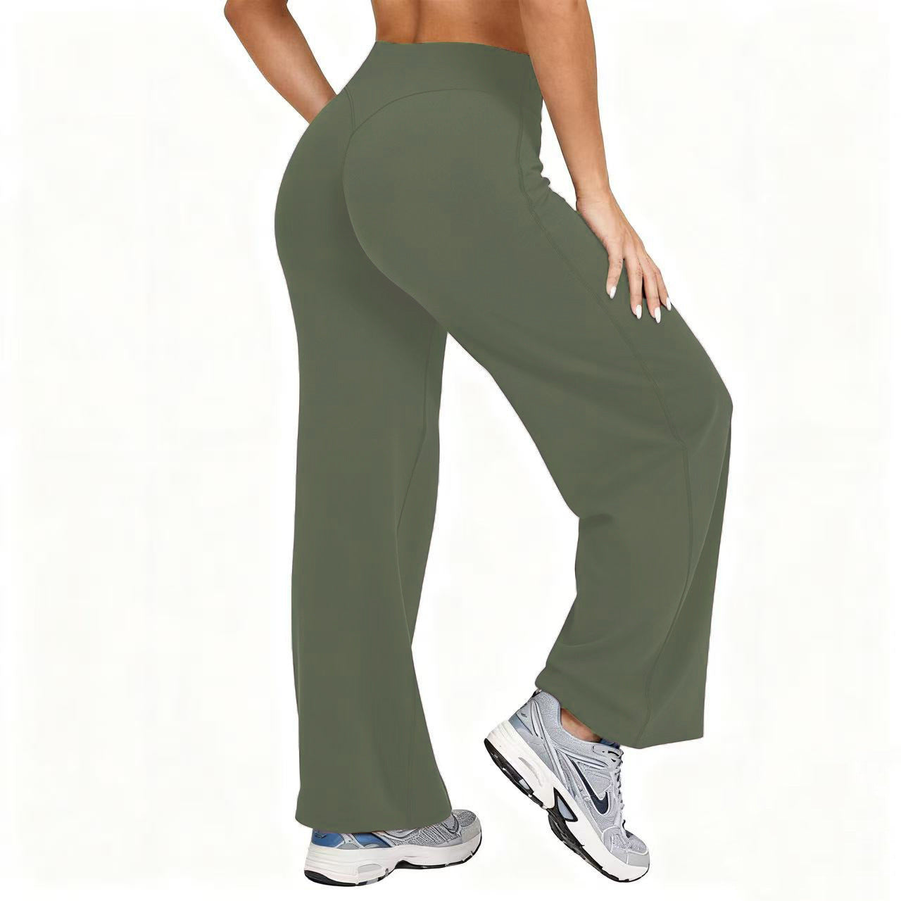 ⌛ Nur noch 3 Tage – 50% auf alles! ⏰Damen High-Waist Stretch-Weichhose