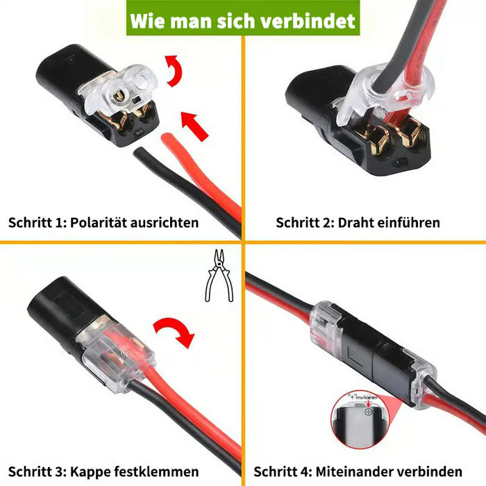 ⏳Begrenzte Zeit 50% Rabatt💥Doppelgewinde-Drückerkupplung mit Verschlussschnalle