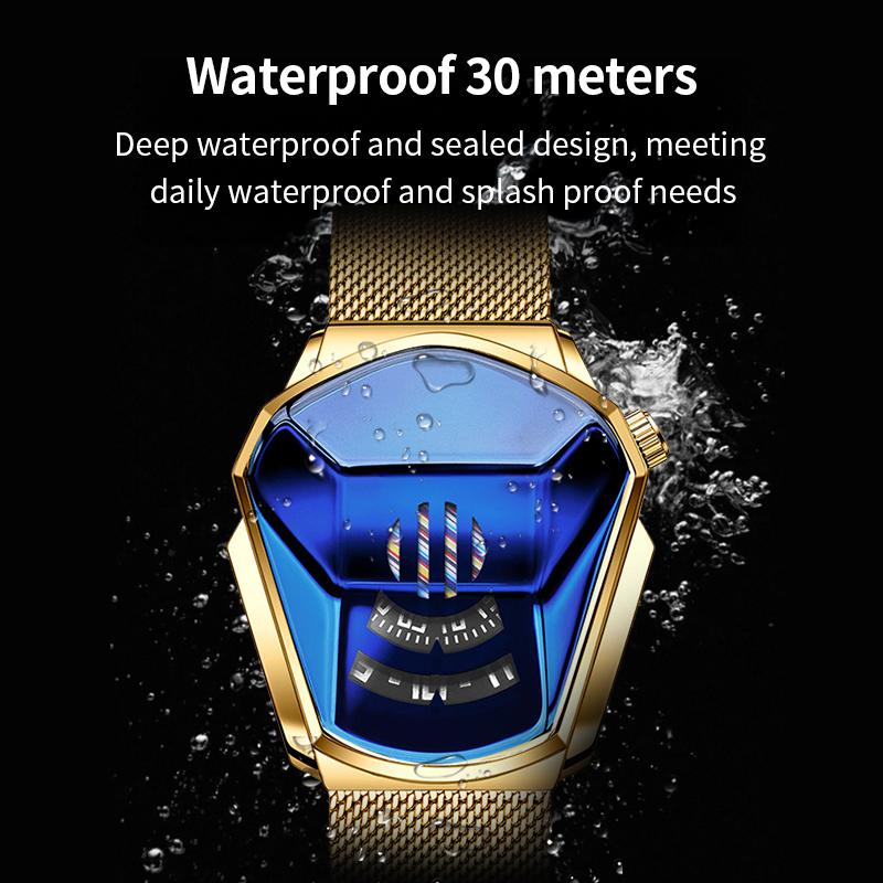 ⌚60% Rabatt🔥Luxus Herren Rennsport Rhombus Uhr