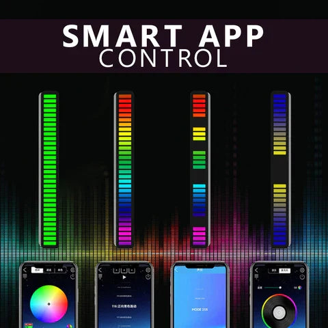 🎶 LED-Lichtstreifen mit Musik-Steuerung – Deine mobile Lightshow!✨🎵