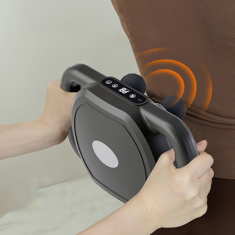 🔥Weihnachtsverkauf – bis zu 50 % Rabatt🎅Multifunktionale, automatische Massagepistole mit 12 Köpfen