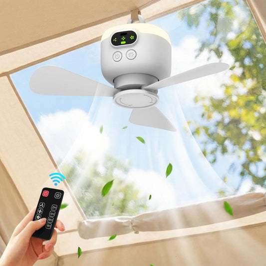 ⏰ Zeitlich begrenztes Angebot: 60% RABATT auf wiederaufladbaren Deckenventilator mit LED! 🌬️✨