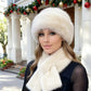 🎅 Festliche Vorratssale🧣👒Perfektes Set: Winterschal & Plüschmütze - Das Wärme-Duo für frostige Tage🎁