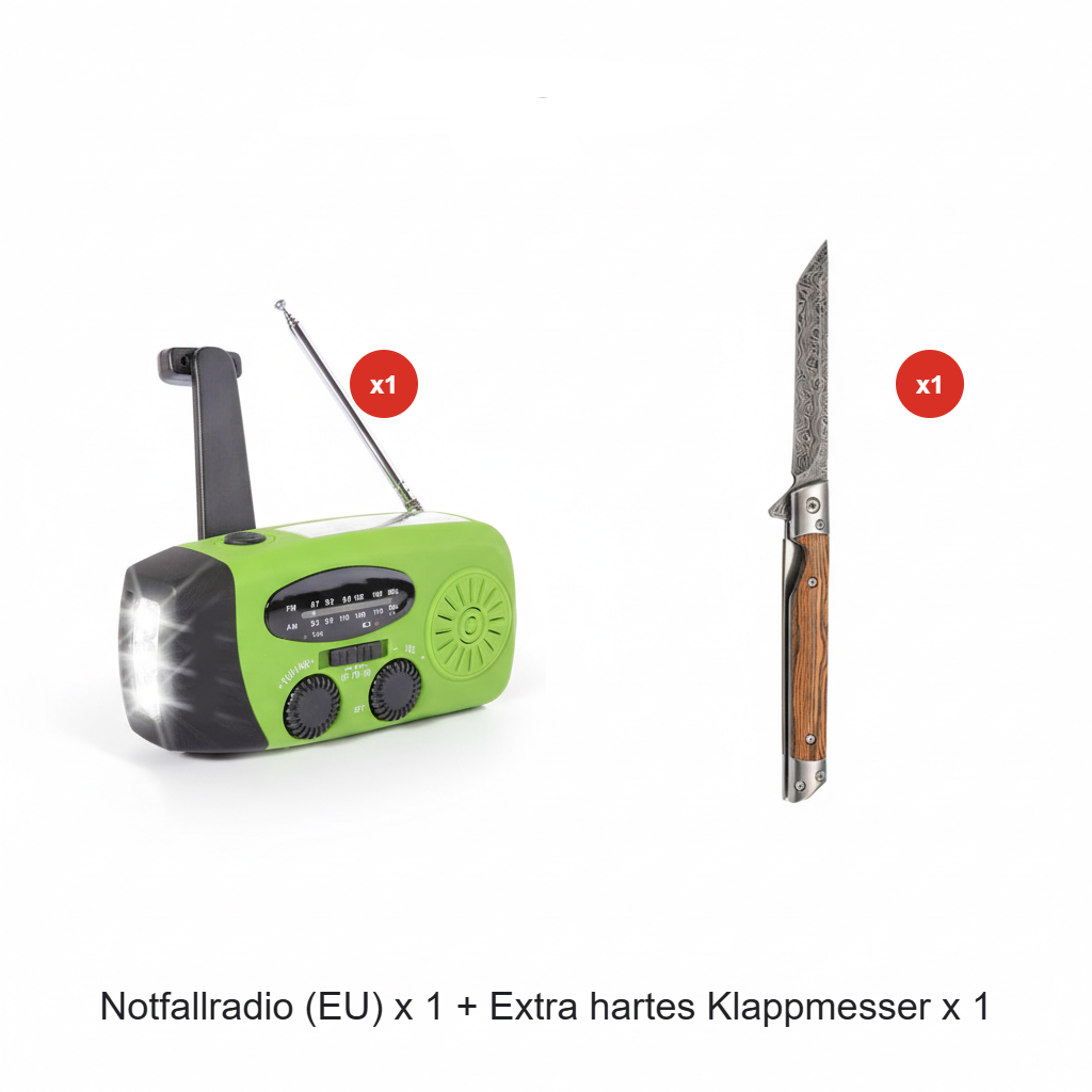 📻⚡【49% Rabatt】Solar-Kurbel Notfallradio – Mit Powerbank, Wetteralarm, USB & 7 Tage Akku. Wasserdicht & robust für Outdoor/Krise. 🌞🔋 Jetzt unschlagbares Angebot sichern!