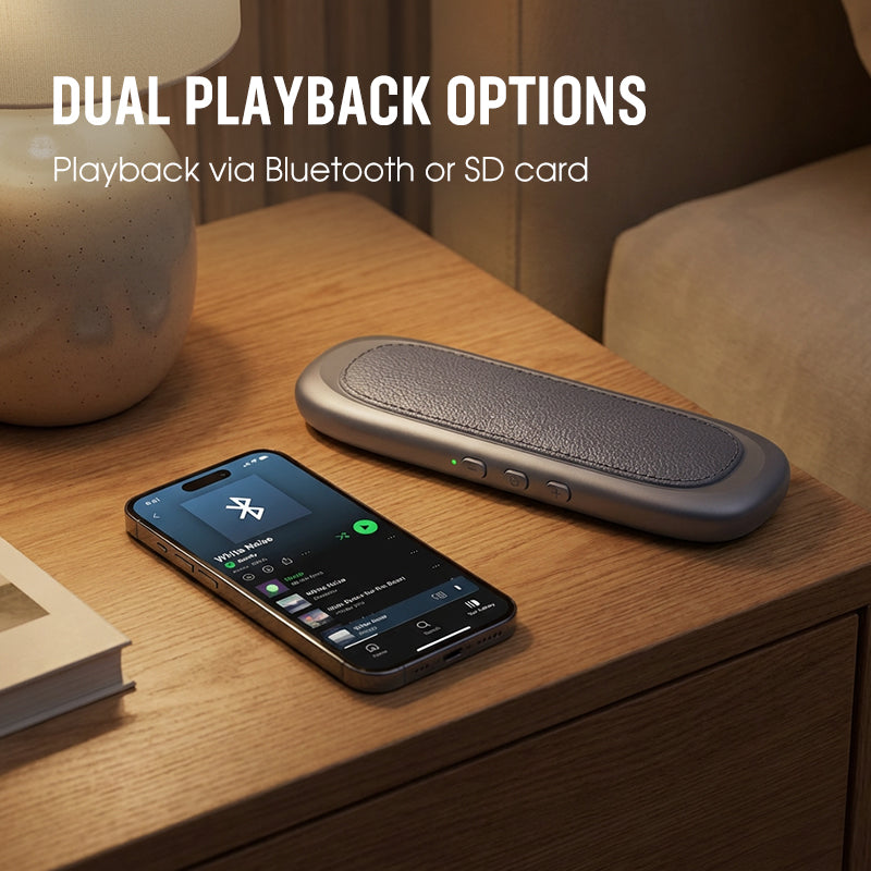Bluetooth-Knochenschall-Kissenlautsprecher als Einschlafhilfe