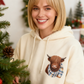 💖WEIHNACHTSANGEBOT 50 % RABATT!!🎁 Süßes Highland Cow Sweatshirt mit Kapuze und kuscheligem Fleecefutter