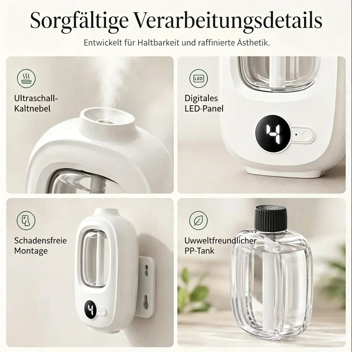 💥🎁Neu und grad 50% günstiger!🎉💖Nervt dich trockene Luft und müffeliger Geruch? Dieser automatische Aroma-Diffuser macht sofort frische Luft – echt ein super Geschenk für Familie & Freunde!