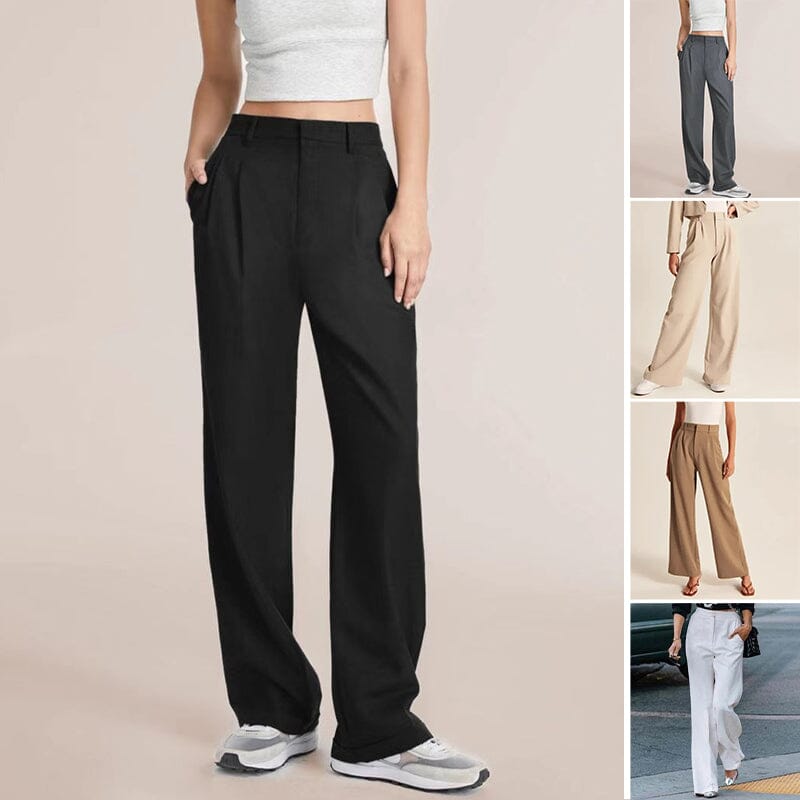 🔥Die neuen Modelle 2026 sind da!✨🔥Die mühelos taillierte Hose mit weitem Bein💞