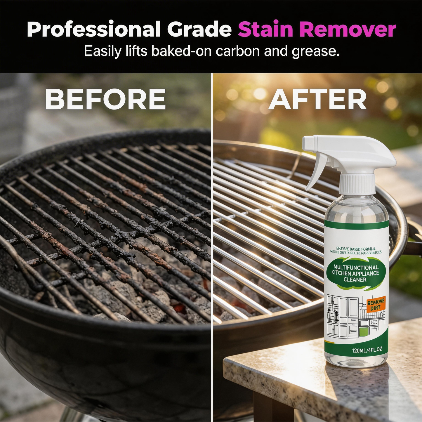 🥳 2026 HOT SALE 🥳 💞 50.000+ verkauft! 💥🧯🔥 50% RABATT! Heavy-Duty BBQ-Entfettungsspray – schnell wirksam, entfernt Fett sofort. Einfach aufsprühen & abwischen, kein Schrubben nötig. Stelle den Glanz deines Grills in wenigen Minuten wieder her. 🍖✨