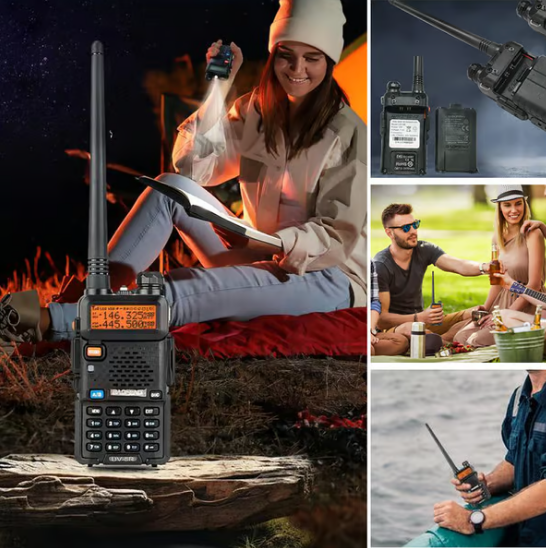 ⏰ Nur jetzt 50 % Rabatt! 🔥📡 UV-5R Amateurfunkgerät für große Entfernungen, UV5R Zwei-Wege-Funkgerät, Dualband-Walkie-Talkie