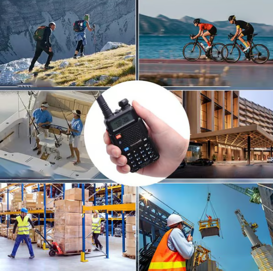 ⏰ Nur jetzt 50 % Rabatt! 🔥📡 UV-5R Amateurfunkgerät für große Entfernungen, UV5R Zwei-Wege-Funkgerät, Dualband-Walkie-Talkie