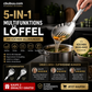 🥄 50% RABATT! 🍳 Multifunktionaler Edelstahl-Küchenlöffel – Vielseitig, robust & leicht zu reinigen – Ideal für Kochen, Servieren & Abtropfen ✨