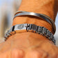💎 60 % RABATT! 💎 Tibetisches Gebetsmühlen-Armband – 925er Sterlingsilber, Glücksbringer & Valentinstagsgeschenk