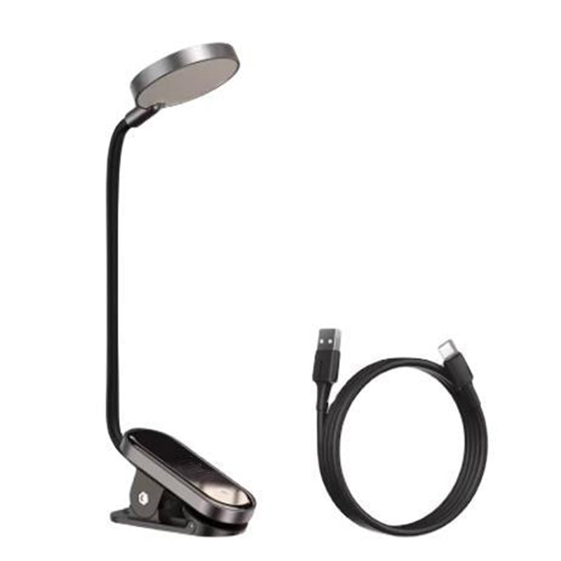 Kreatives Geschenk - Augenfreundliche, wiederaufladbare Mini-Klemm-Nachttischlampe