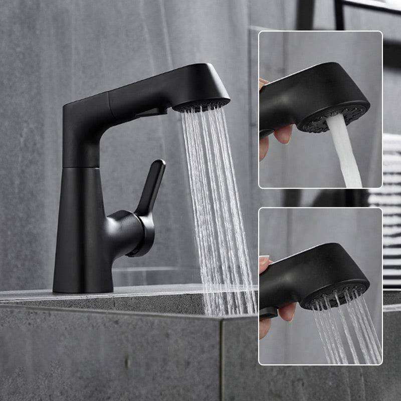 🚿 1-Loch-Badarmatur mit ausziehbarer Handbrause – Stil trifft Funktion!