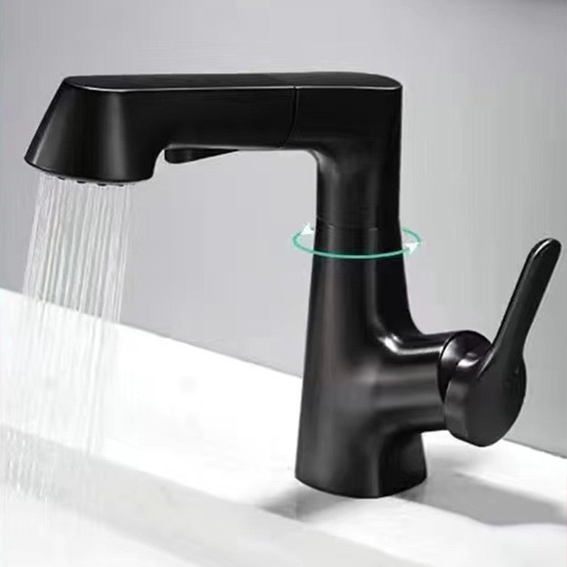 🚿 1-Loch-Badarmatur mit ausziehbarer Handbrause – Stil trifft Funktion!