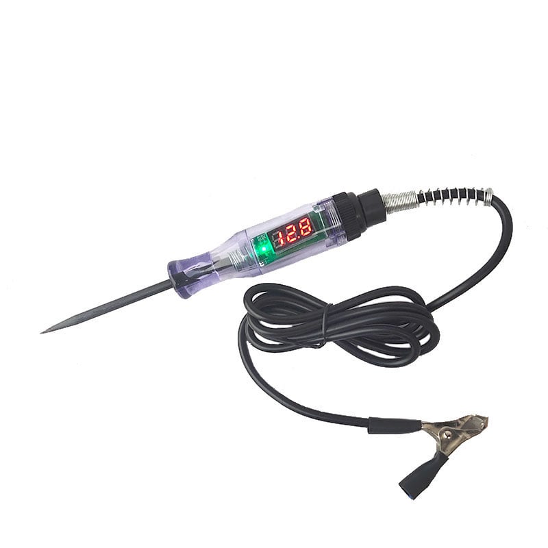 💎 -50% AUF DEN DIGITALEN LED-SCHALTKREISTESTER ! 💎 5-120V, Digitale LED-Anzeige & 228cm Flexibler Kabel ✨