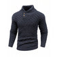 💜 LETZTER TAG DER AKTION – 30 % RABATT 💜Herren Pullover mit strukturiertem Stehkragen