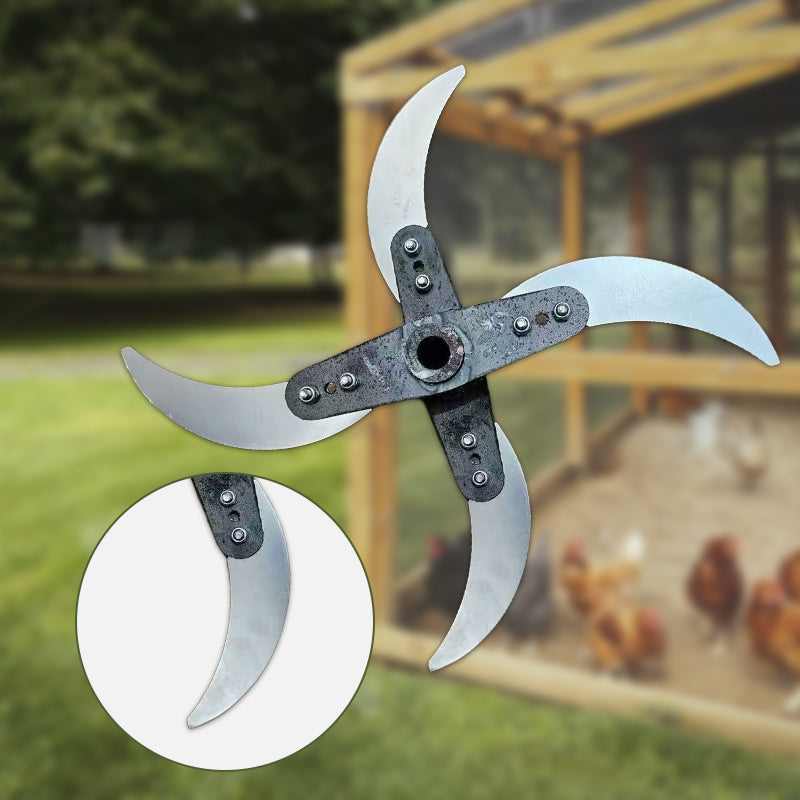 ⚙️ 50% RABATT! ✂️ Messerklingen für Haushalts-Grashäcksler – Robust, Langlebig & Einfach zu Wechseln 🌱