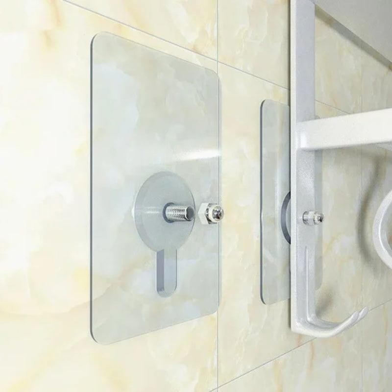 ⏳Begrenzte Zeit 50% Rabatt💥Selbstklebender Haken ohne Schrauben und Bohren – starker Halt, keine Beschädigung der Wand und trägt bis zu 2 kg 🔩🧱