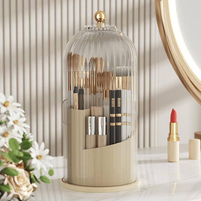 🌸 Zahnbürsten-Organizer mit Schiebedeckel – Wandmontage, staubdicht & ideal für kleine britische Badezimmer und Gäste-WCs 🏠