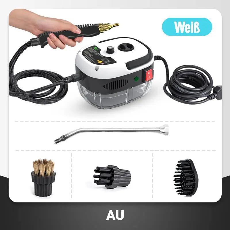 🔥50 % RABATT! 💨 INDUSTRIELLE DAMPFREINIGER 2500 W – Chemikalienfreie Desinfektion und Fettentfernung, ideal für Küchen 🌟🧼
